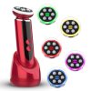 New Massager for Face Skin Care RF Beauty Device Radio EMS Mesotherapy Electroporation LED Photon Facial Lift Tighten Instrument
